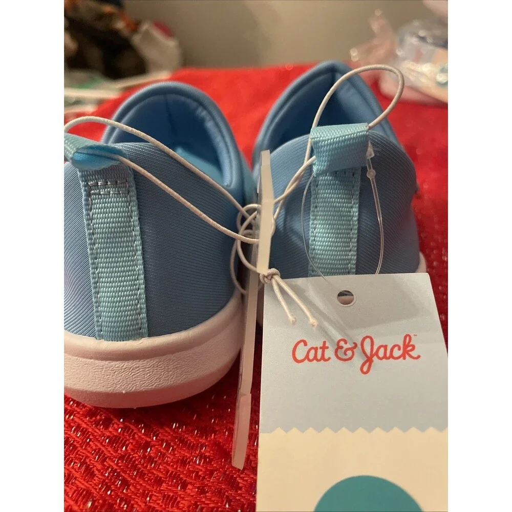 Toddler Austen Slip-On Water Shoes Blue - Cat & Jack - Size 8